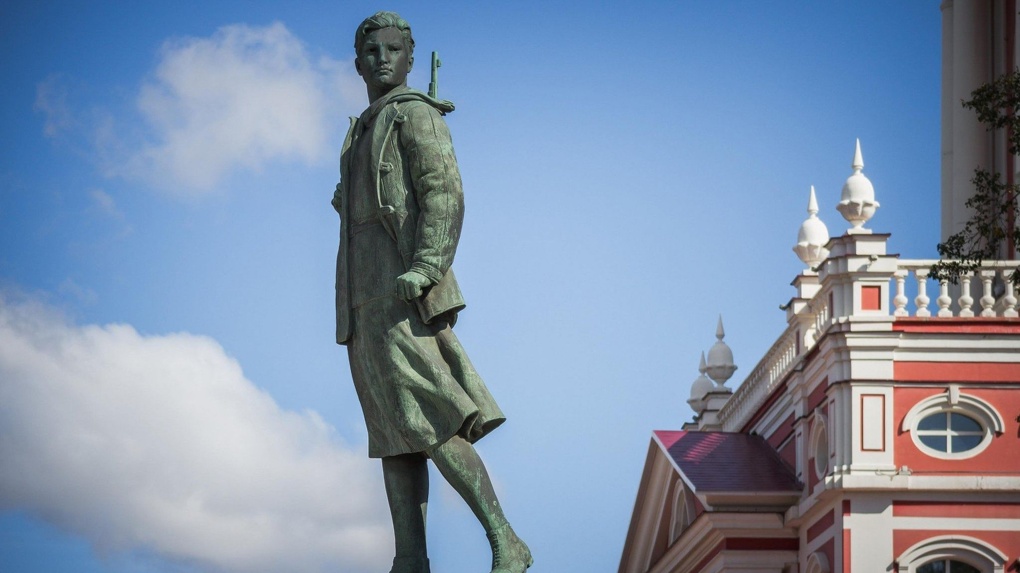 Памятник Зое Космодемьянской в Тамбове отреставрируют в следующем году
