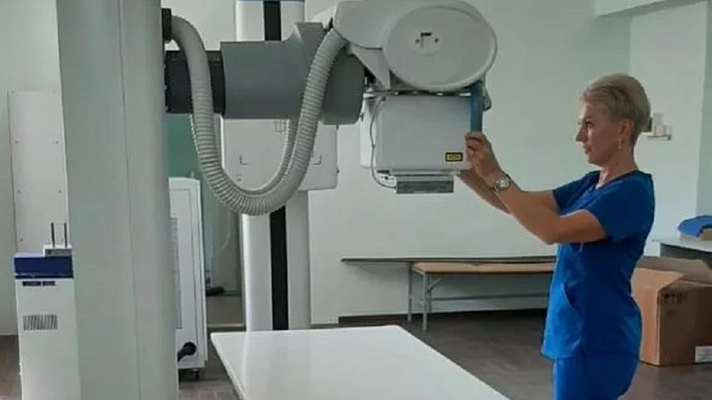 В поликлинике Тамбовской центральной районной больницы появился новый рентген-аппарат