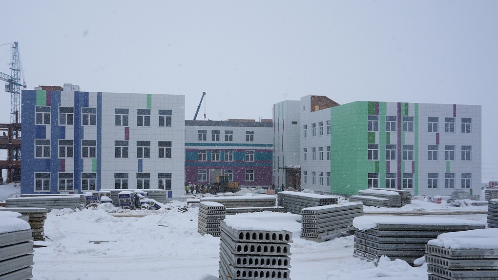Строительство новой большой школы на севере Тамбова планируют завершить к концу года