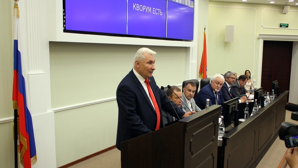 Выборы главы Тамбовской области решением Тамбовской областной думы назначили на 11 сентября