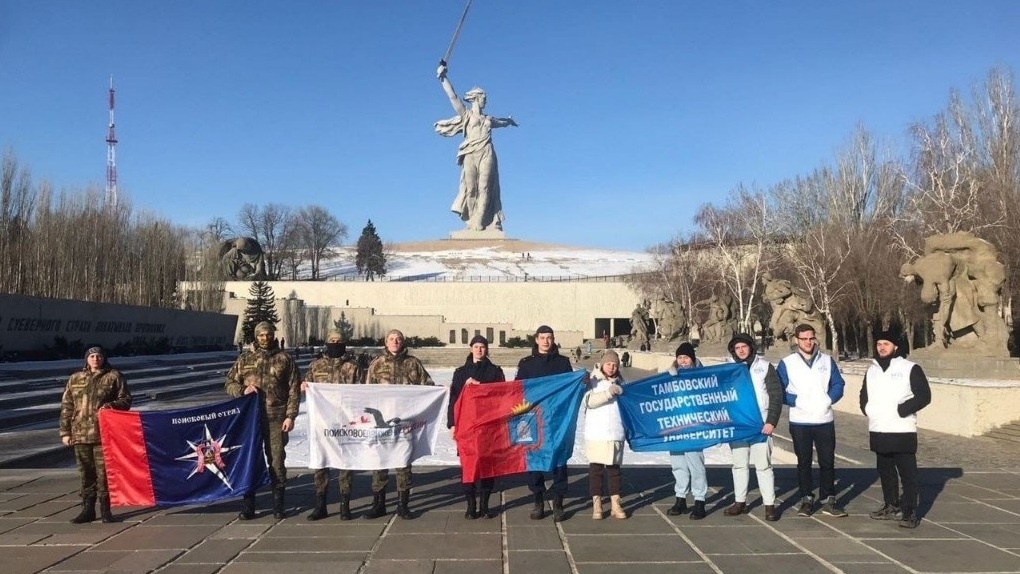 Жители Тамбовской области приняли участие в реконструкции военное операции «Кольцо»