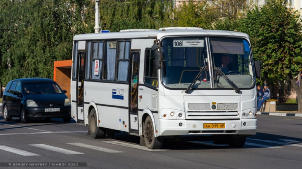 В Тамбовской области перестали работать два межмуниципальных автобусных маршрута из Никифоровки