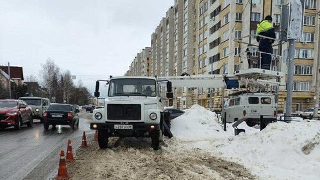 На севре Тамбов в рамках нацпроекта «Безопасные качественные дороги» установят два новых светофора