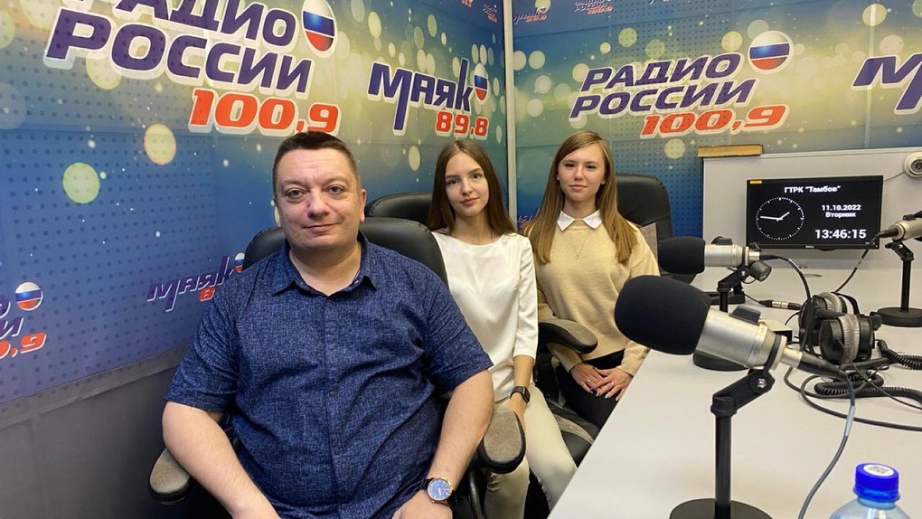 Студенты Тамбовского филиала Президентской академии приняли участие в радиоэфире