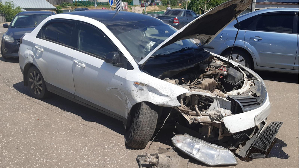 В Тамбовском районе при столкновении двух авто пострадал человек