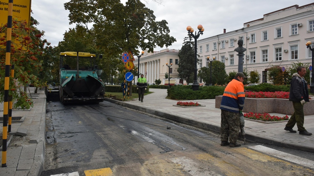 В Тамбове дорожные строители приступили к ремонту улицы Рахманинова