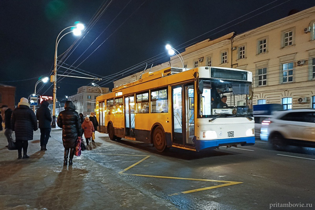 В ночь на Рождество тамбовчан по домам развезет общественный транспорт