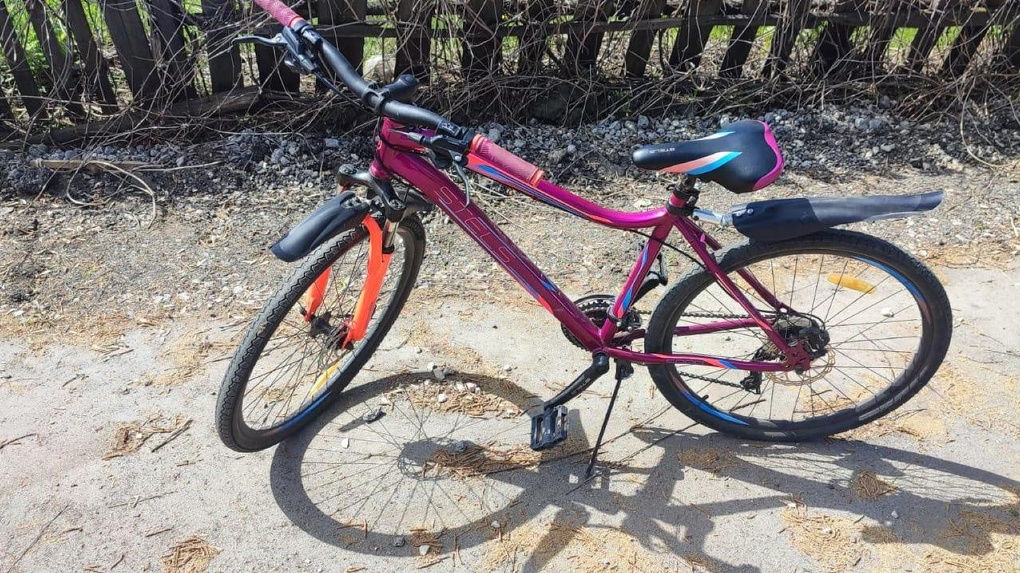 В Мичуринском районе 11-летняя велосипедистка попала под колёса машины