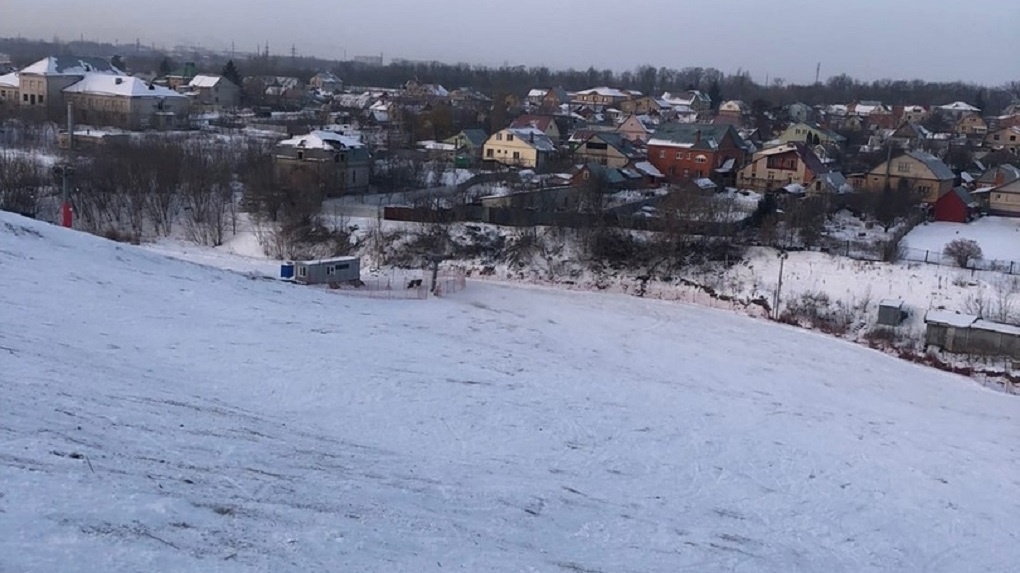 В Тамбове временно закрыли для посещения горнолыжный склон в Ласках