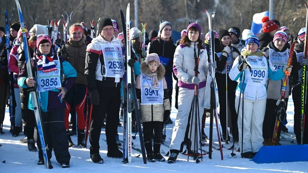 В гонке «Лыжня России - 2023» приняли участие 4,5 тысячи человек