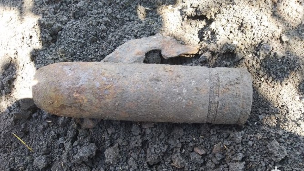 В Тамбовской области на прошедших выходных обнаружили два снаряда времен Второй мировой войны