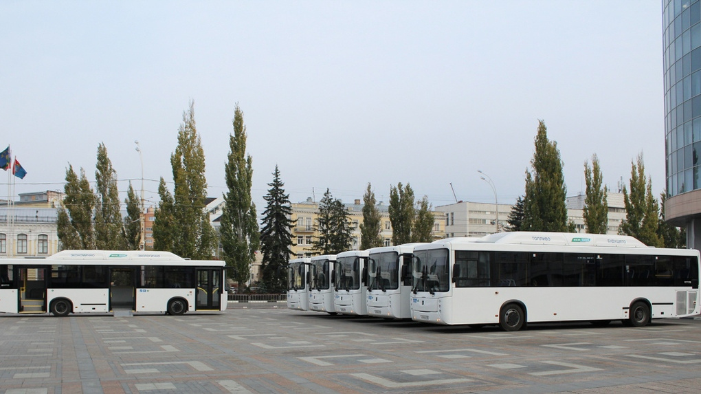 В Тамбове на маршруты выйдут 6 новых автобусов на газомоторном топливе