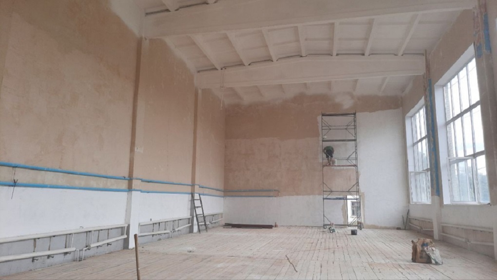 К началу учебного года в Тамбовской области закончат капитальный ремонт четырех школьных спортзалов