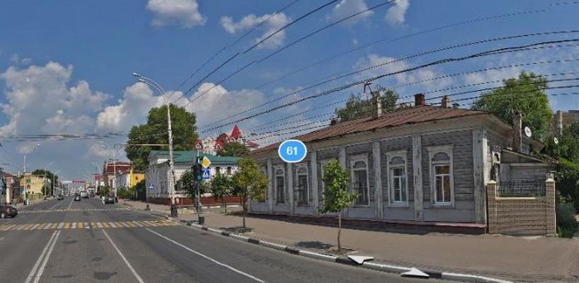 Тамбовмедсервис кронштадтская ул 14б. Советская 61 Тамбов. Советская Кронштадтская Тамбов. Дом на углу улиц Советская и Кронштадтская в Тамбове. Советская 61.