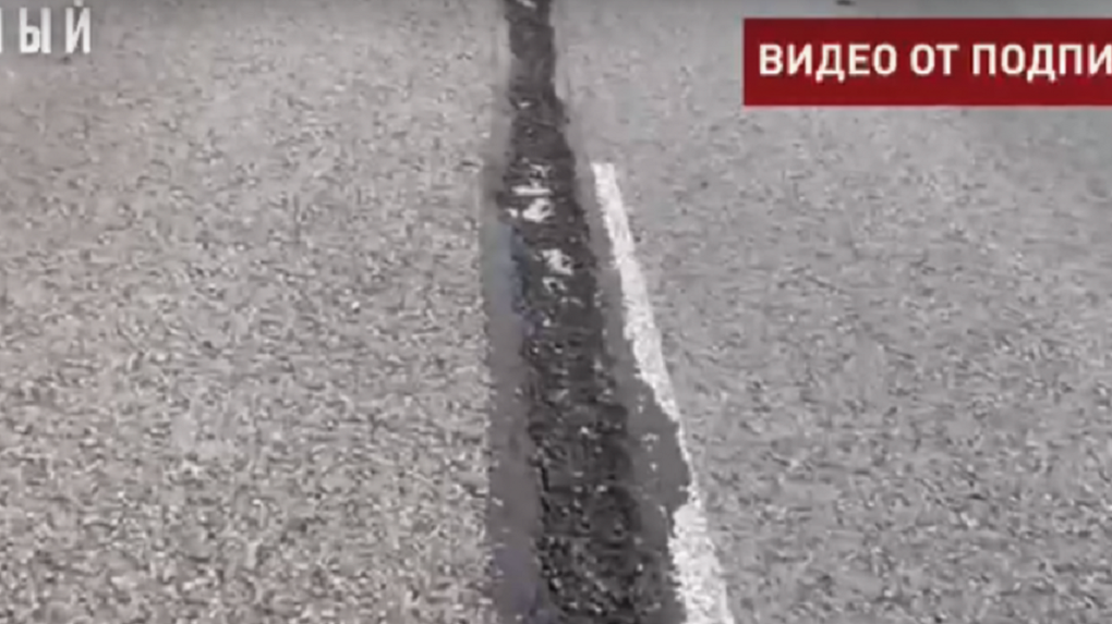 В Тамбовской области возникли проблемы с недавно отремонтированной дорогой до села Пичаево