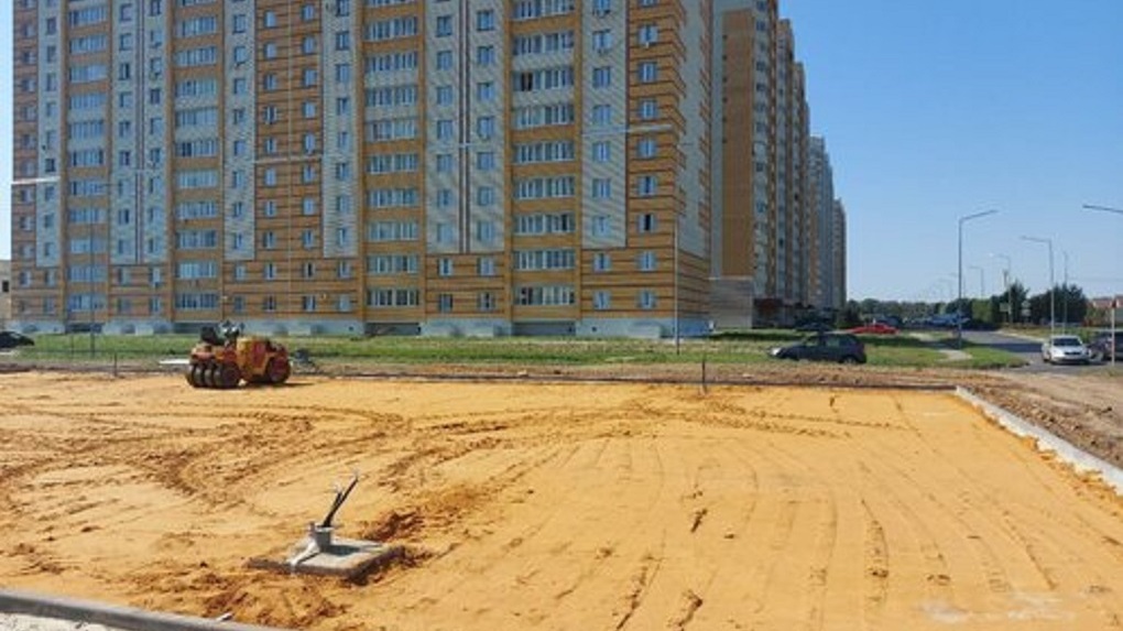 В Тамбове начали строить новые спортивные площадки по пяти адресам