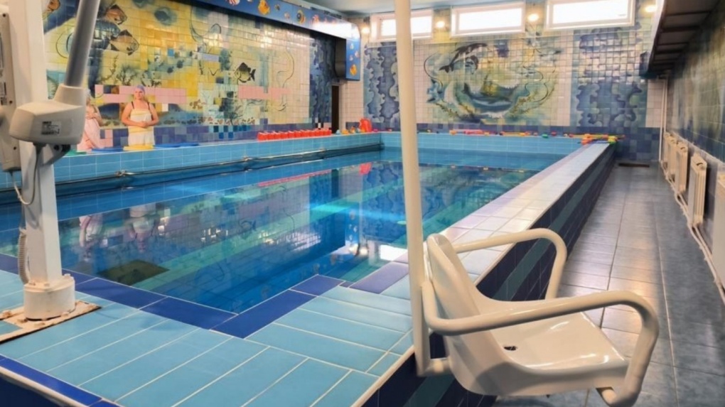 В мичуринском детском санатории начал работать обновленный бассейн