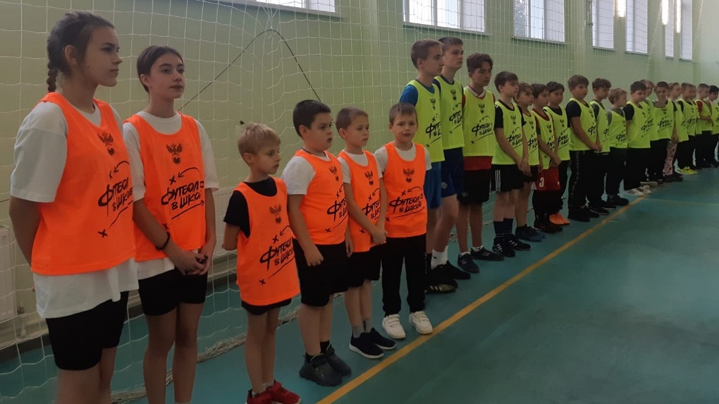 В Тамбовской области дали старт новой программе «Футбол в школе»