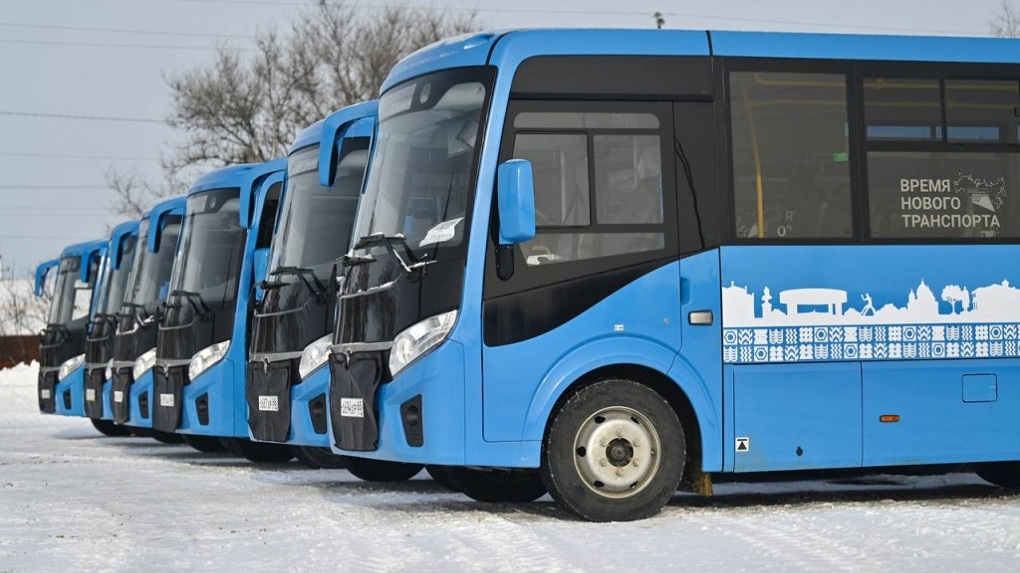 Шесть новых пассажирских автобусов вышли на маршруты в Уварово