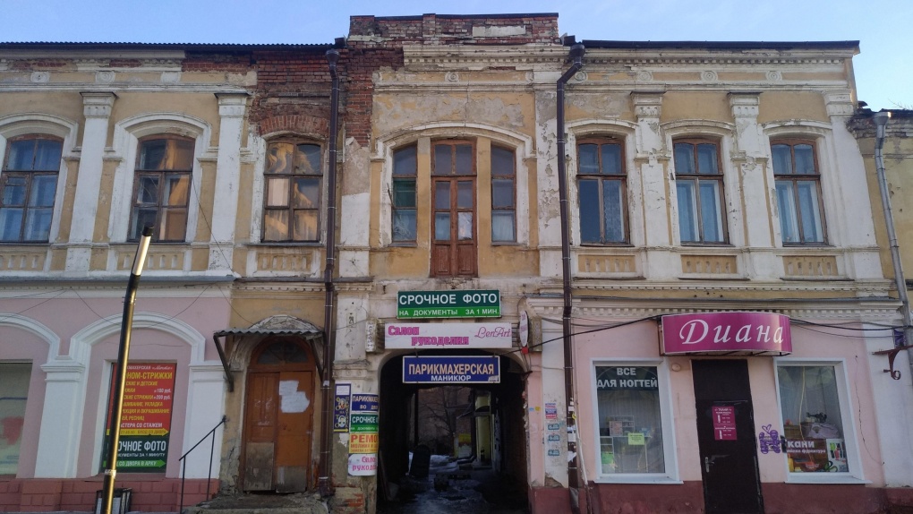 В историческом центре Тамбова отремонтируют фасады 10 объектов культурного наследия