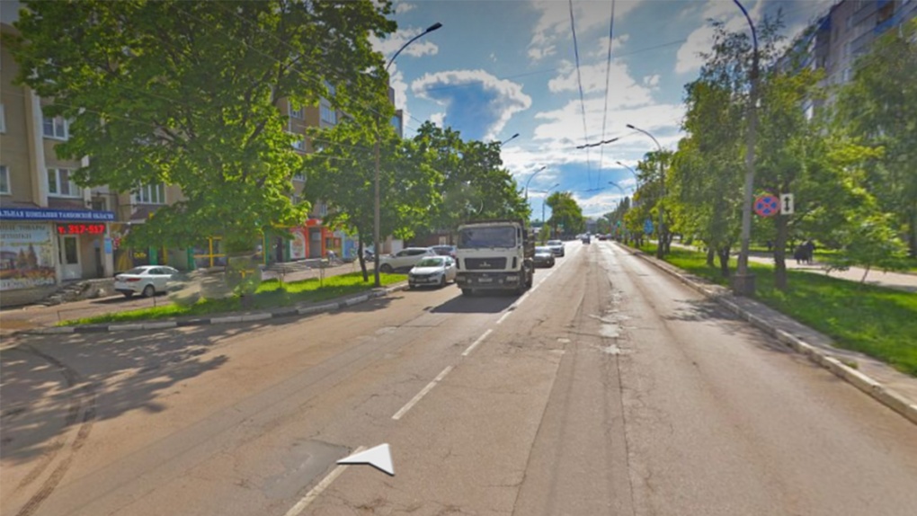 Участок улицы Чичканова в Тамбове отремонтируют благодаря вмешательству прокуратуры