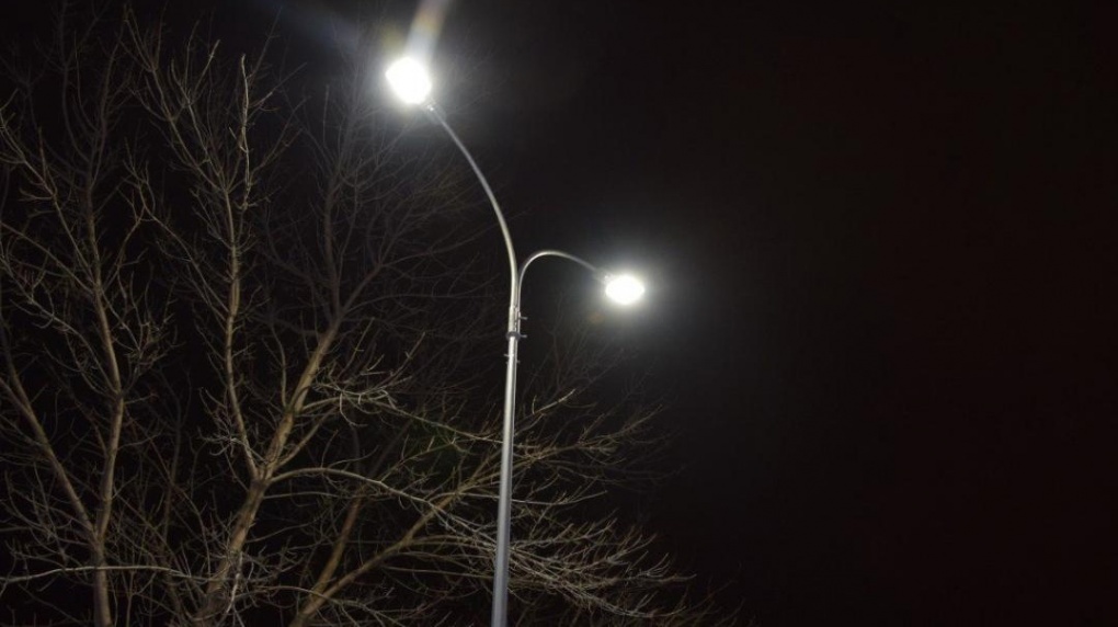 На восьми улицах Тамбова до конца года установят новые уличные фонари