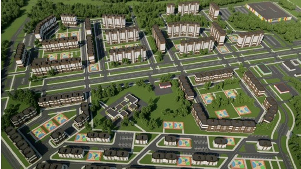 В новом микрорайоне на севере Тамбова построят пять жилых комплексов